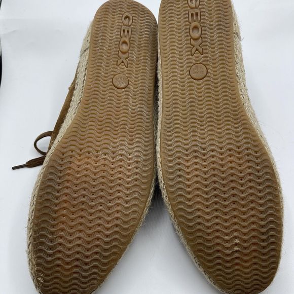 Geox Respira Brown‎ Suede Lace-up - Picture 8 of 11